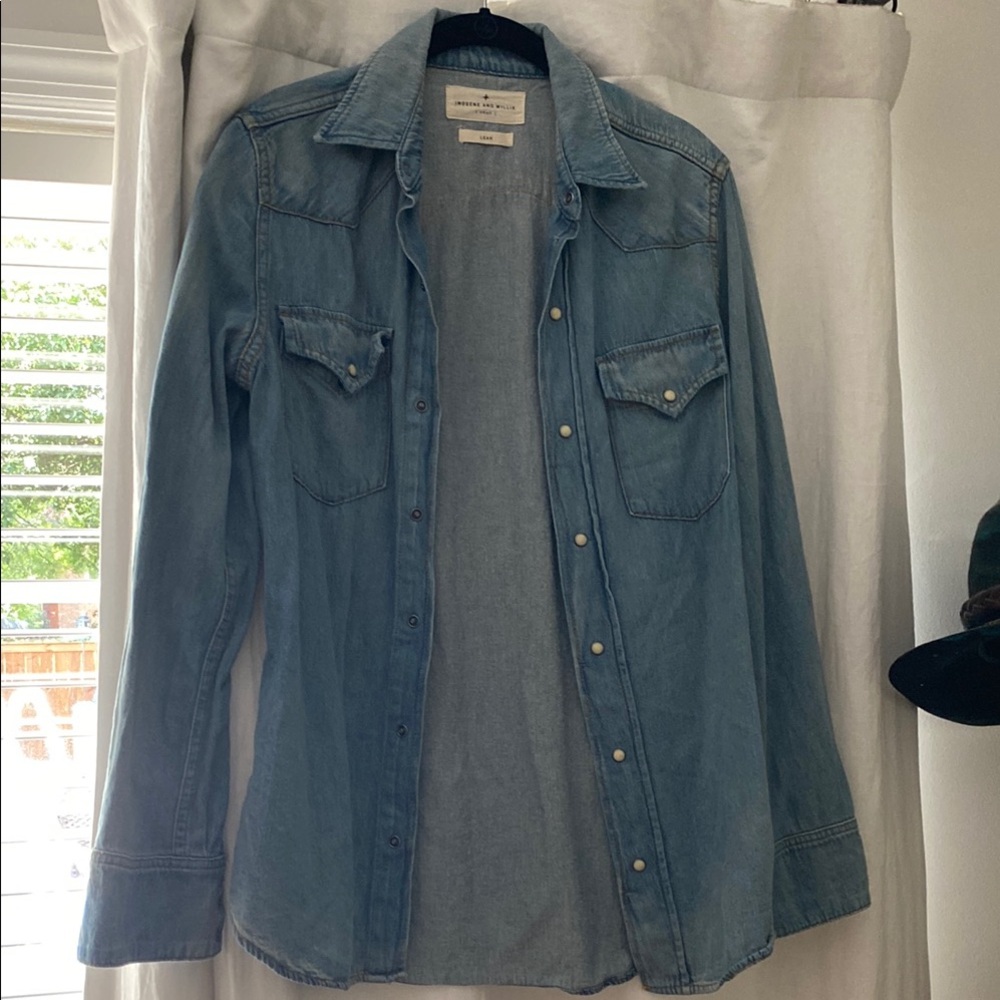 Imogene and Willie Small Leah Denim Shirt